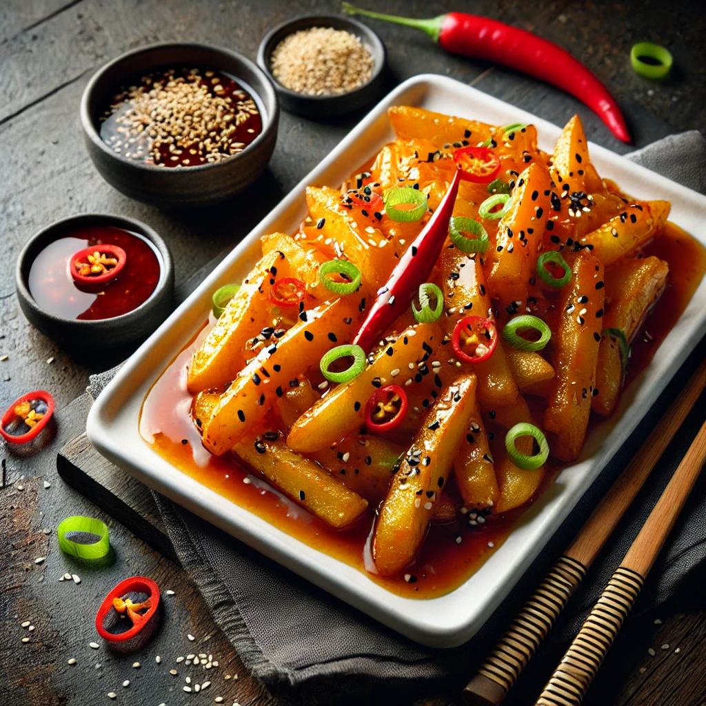 Honey-Chilli-Potato